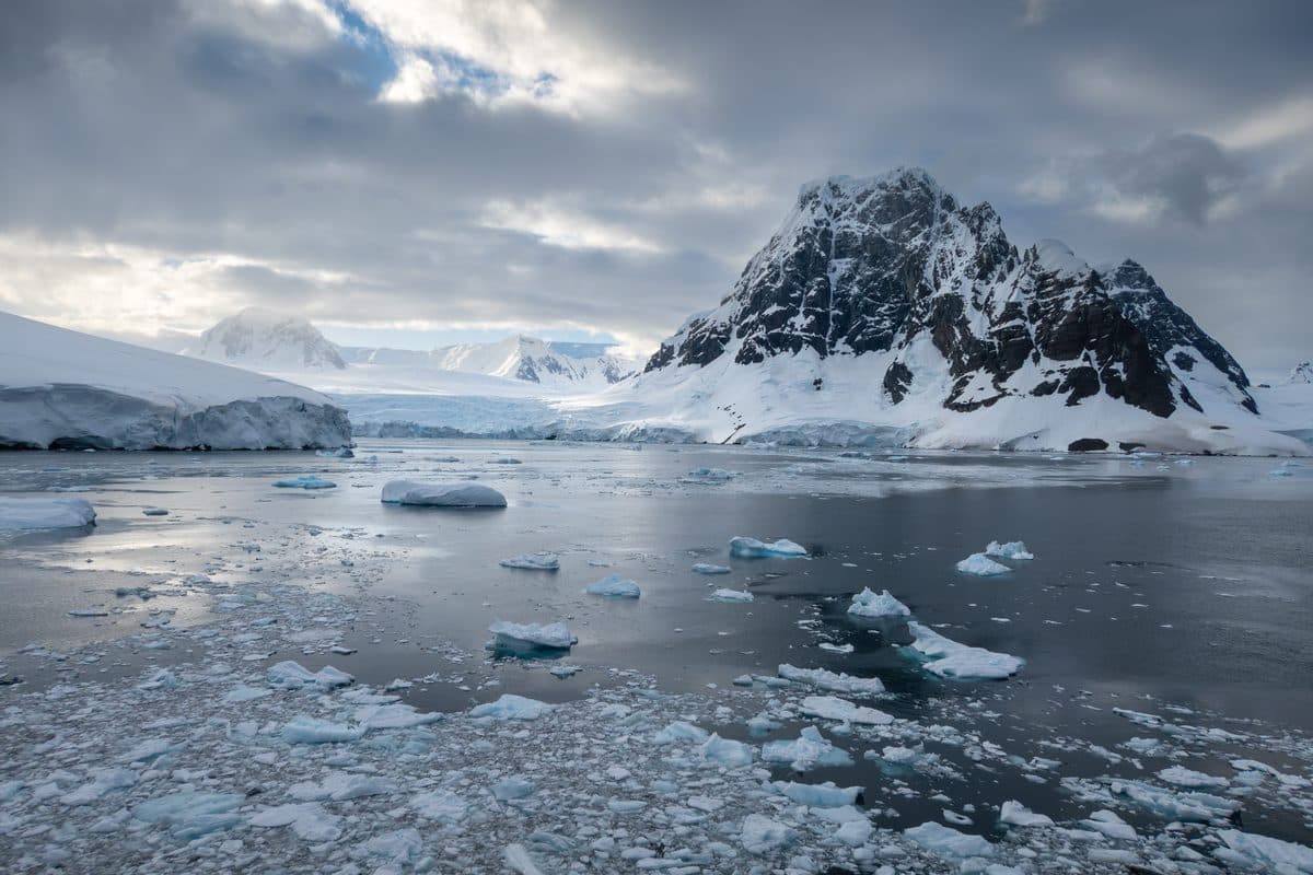 The dramatic Lemaire Channel in Antarctica